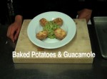Baked Potatoes with Guacamole