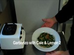 Garbanzos with Kale and Lemon