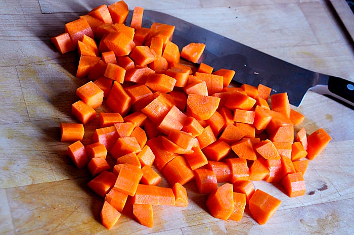 carrots-chopped
