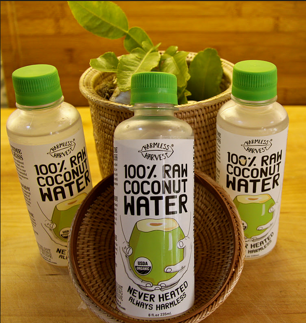 raw coconut water